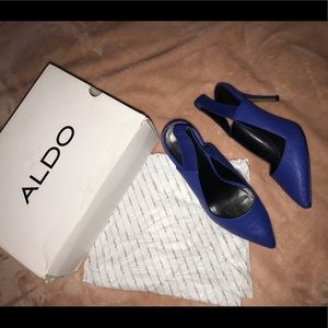 Electric Blue Aldo Pumps